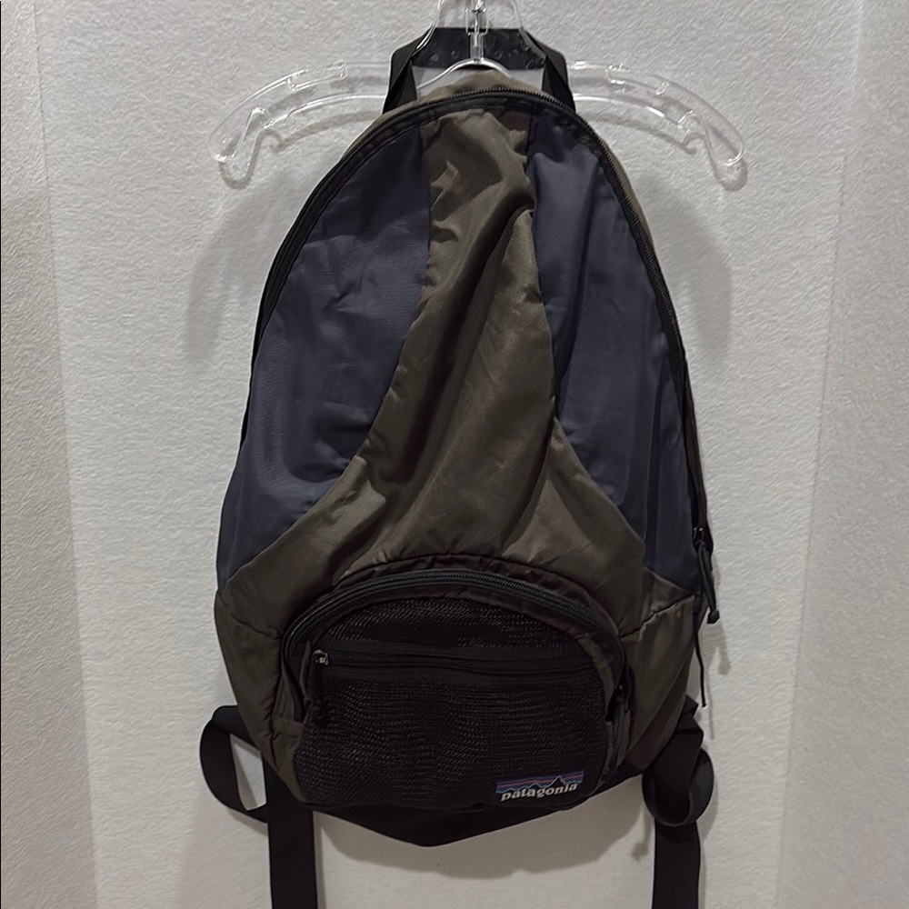 Vintage Patagonia Blue/Gray/Black Backpack Daypack Style 48410 Made In USA